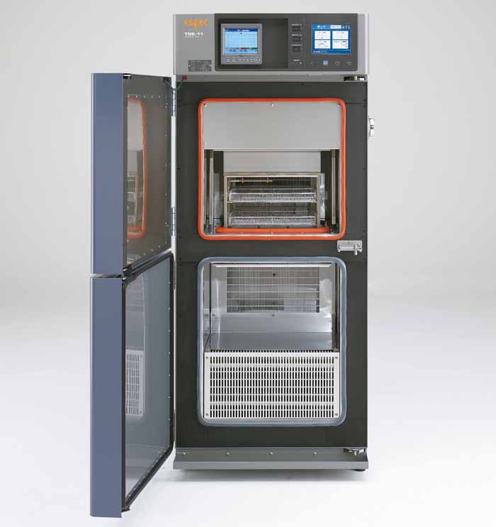 小型提籃式冷熱沖擊試驗箱